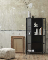 HELLE vase, glas - råhvid - nordal.dk