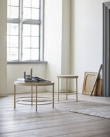 JUNGO rundt sidebord - ø50 cm - sand - nordal.dk