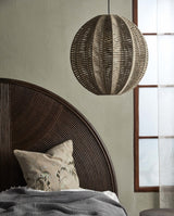 JUTA pendel i jute - ø45 cm - natur - nordal.dk