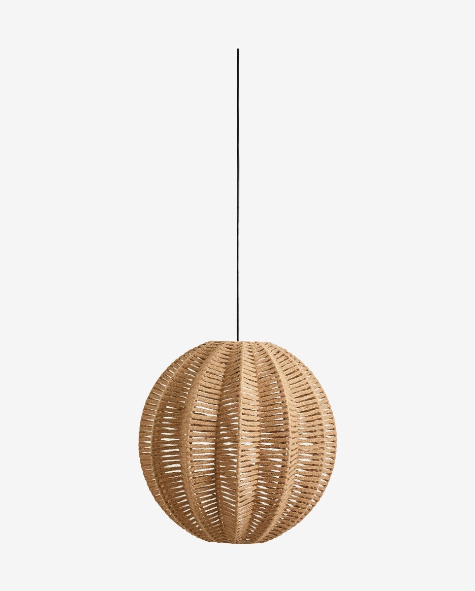 JUTA pendel i jute - ø45 cm - natur - nordal.dk