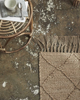 JUTAN tæppe i jute 60x90 cm - natur - nordal.dk