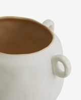 KARLO urtepotte ø34 cm - hvid/beige - nordal.dk