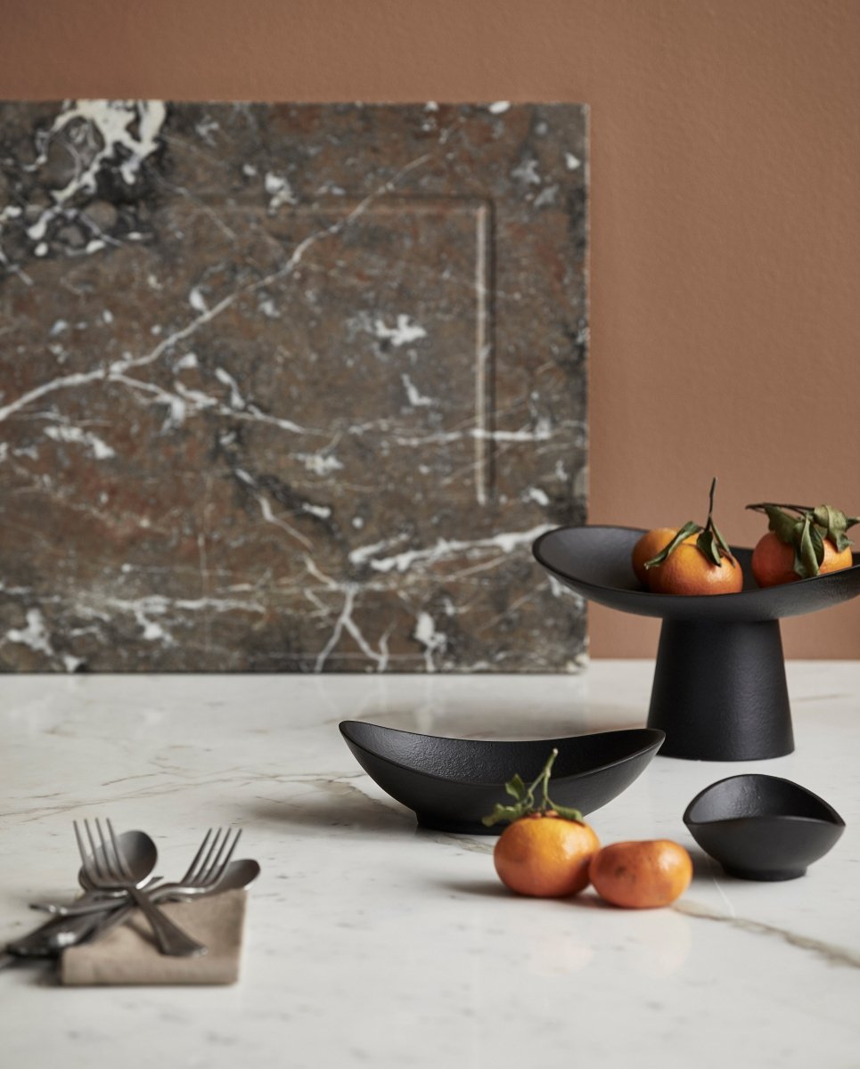 KEPEL skål small - sort - nordal.dk