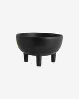 LAMU skål til opbevaring - ø18 cm - sort - nordal.dk