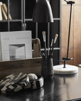 LIPSI opbevaring m. låg - sort/sand - nordal.dk