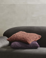 LYRA pudebetræk i bomuld - 58x58 - burgundy - nordal.dk