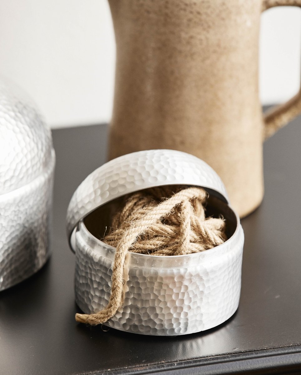 MACAU storage, S, aluminum - chrome finish - nordal.dk