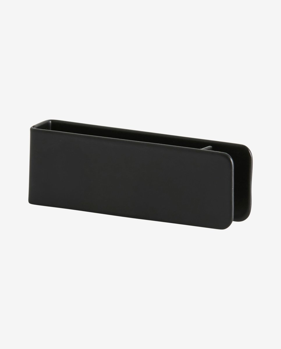 MURT servietring i jern - 1 stk - sort - nordal.dk