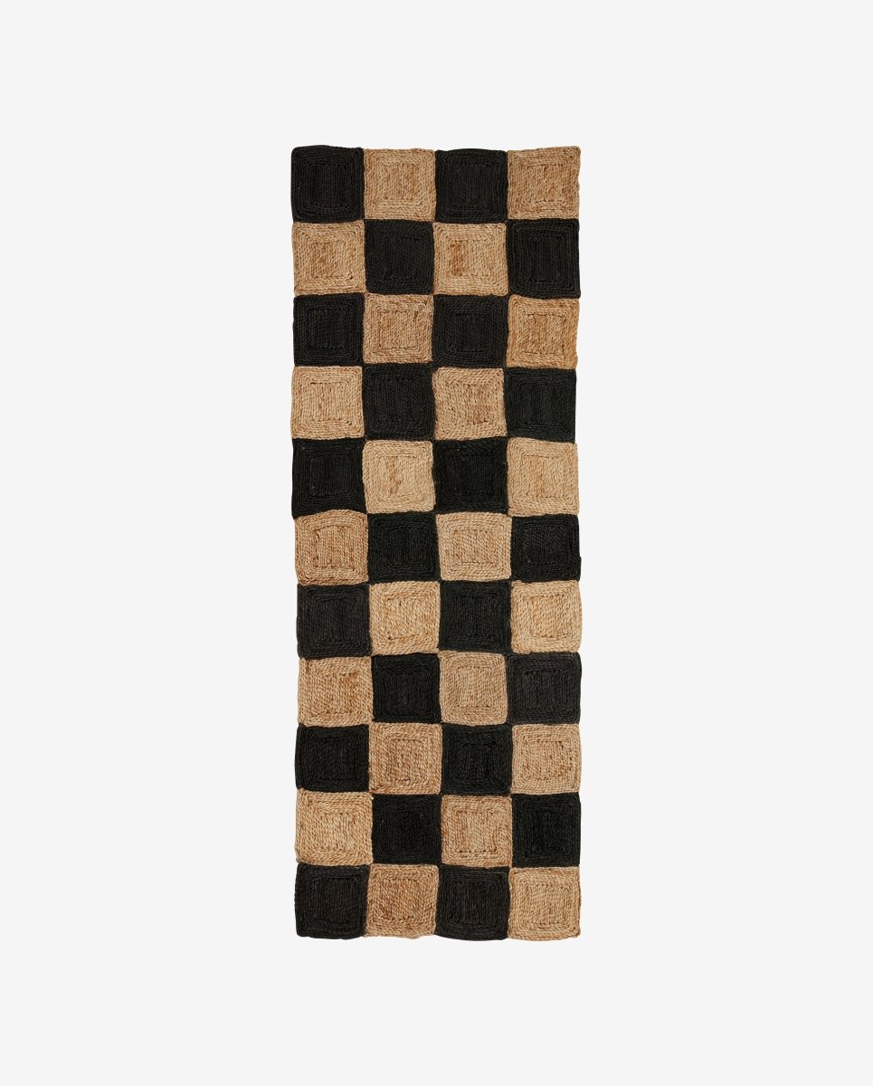 NANEA tæppe, jute, 200x70 - nature - nordal.dk