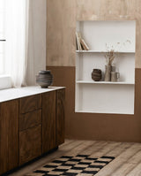 NANEA tæppe, jute, 200x70 - nature - nordal.dk