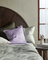 NAOS pudebetræk - 48x48 - mørk grøn - nordal.dk