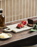 PASILLA skærebræt i marmor - 22x67 cm - brun - nordal.dk