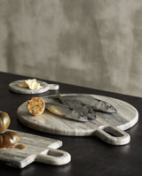 PASILLA skærebræt i marmor - 22x67 cm - brun - nordal.dk