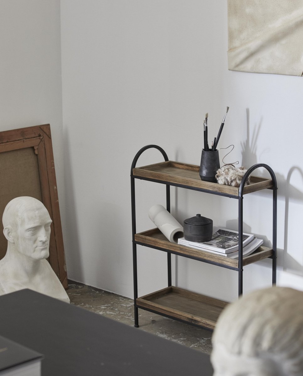 PATNA jern hylde - træ - nordal.dk