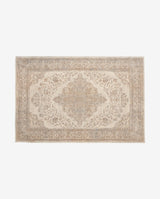 PEARL vævet bomuldstæppe - 160x240 - sand/beige - nordal.dk