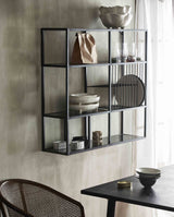 PEMBA fad i keramik - large - 28x17 cm - offwhite - nordal.dk
