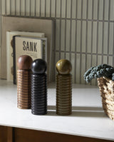 RAS krydderikværn, akacie træ - sort - nordal.dk