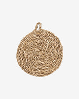 Rund dækkeserviet / bordskåner - ø40 cm - natur - nordal.dk