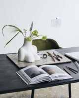 SALINA marmorplade - small - 30x41 cm - sand - nordal.dk