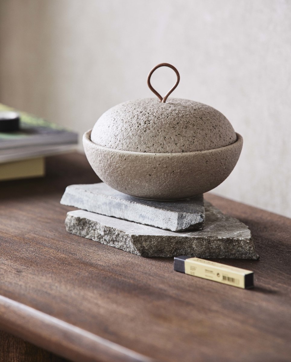 SANDY opbevaringskrukke, S - sand - nordal.dk