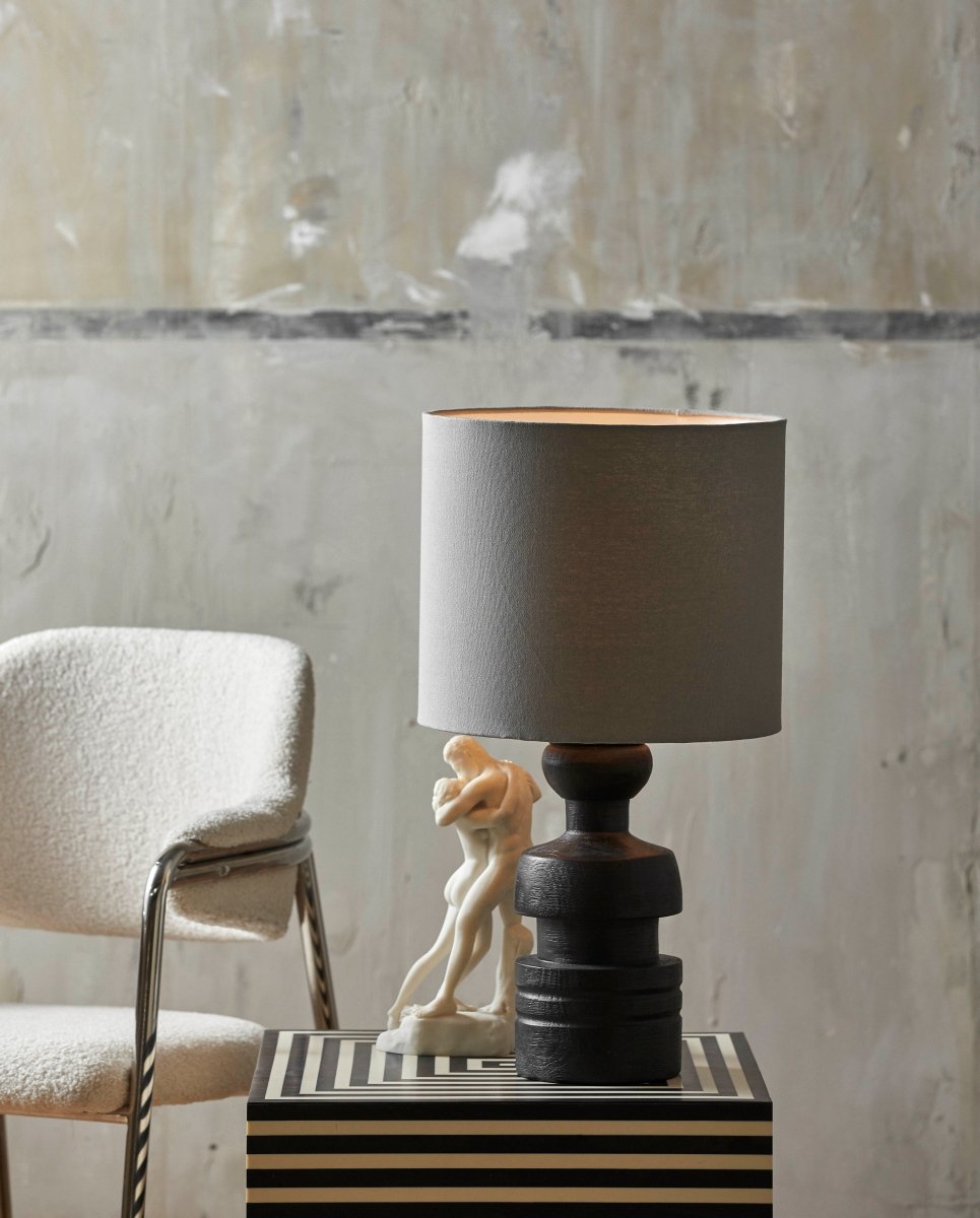 TAURA bord - sort/hvid - nordal.dk