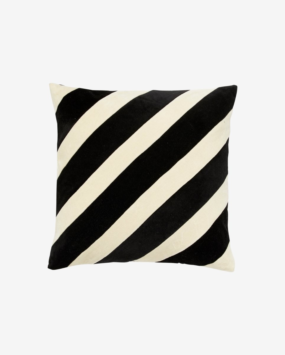 THETA pudebetræk - hvid/sort - nordal.dk