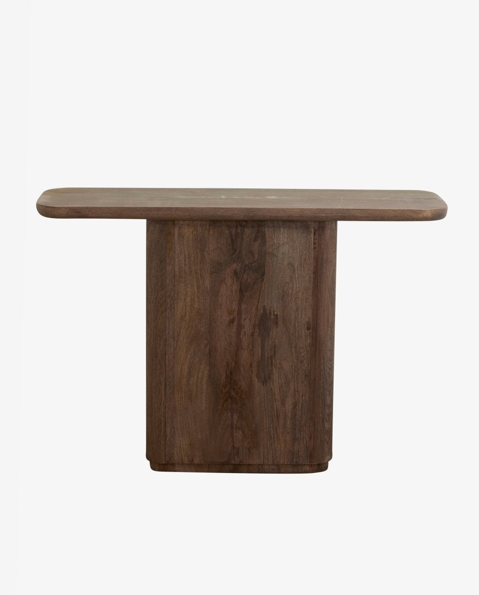 TOKE console table - dark brown - nordal.dk