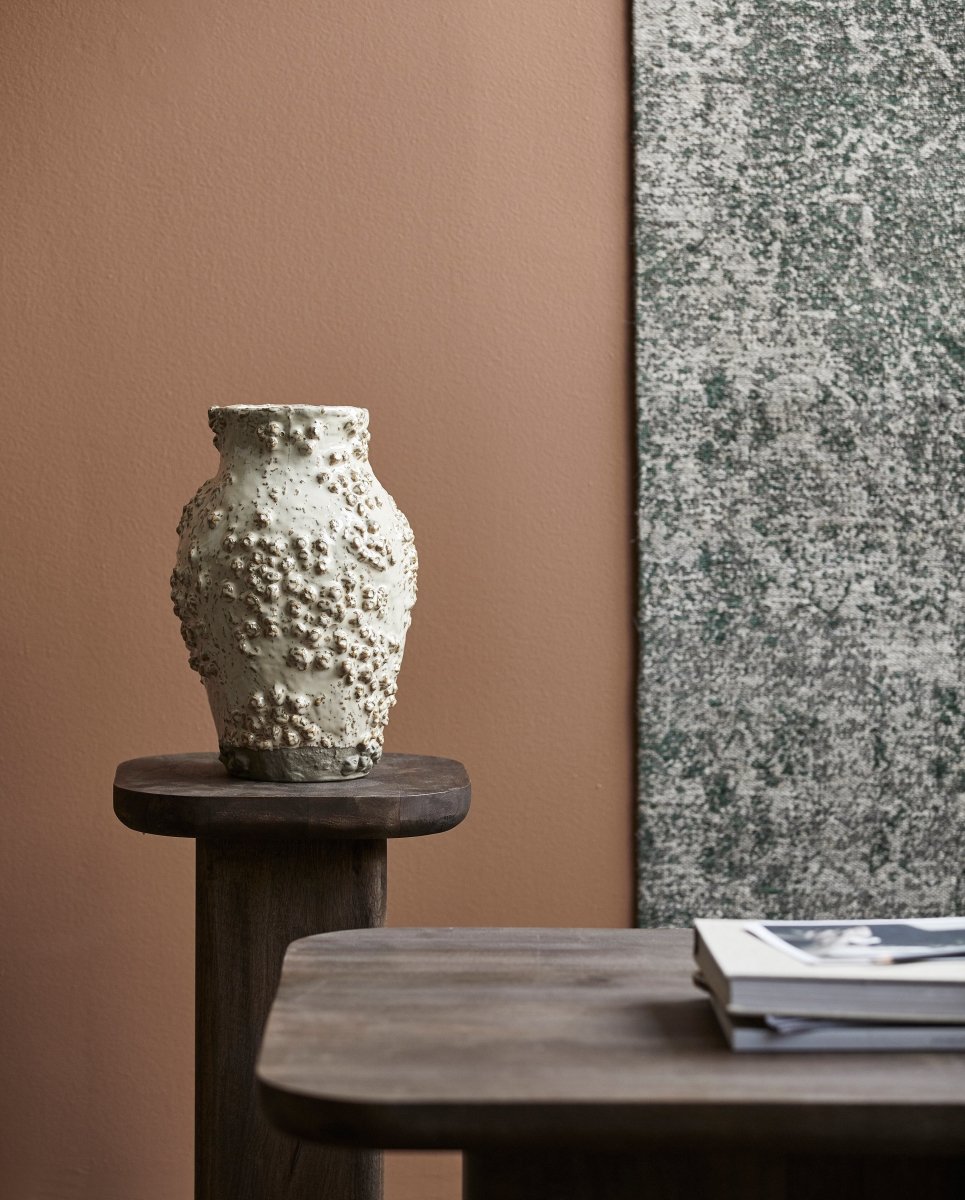 TOKE side table - dark brown - nordal.dk