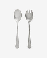 VIVA salatbestik m/vintage look - 2 dele - rustfrit stål - nordal.dk