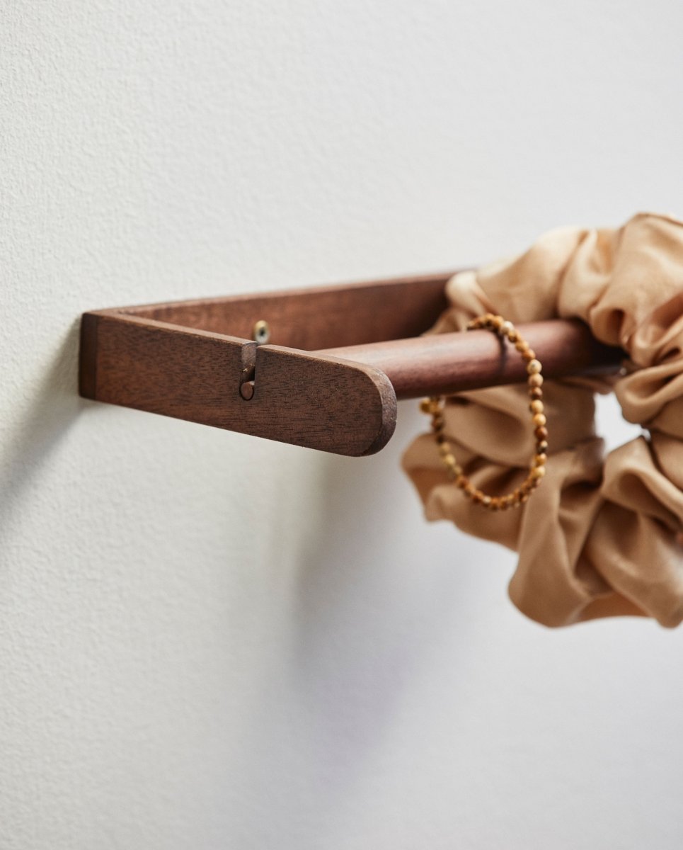 ZATON køkkenrulleholder, træ - natur - nordal.dk