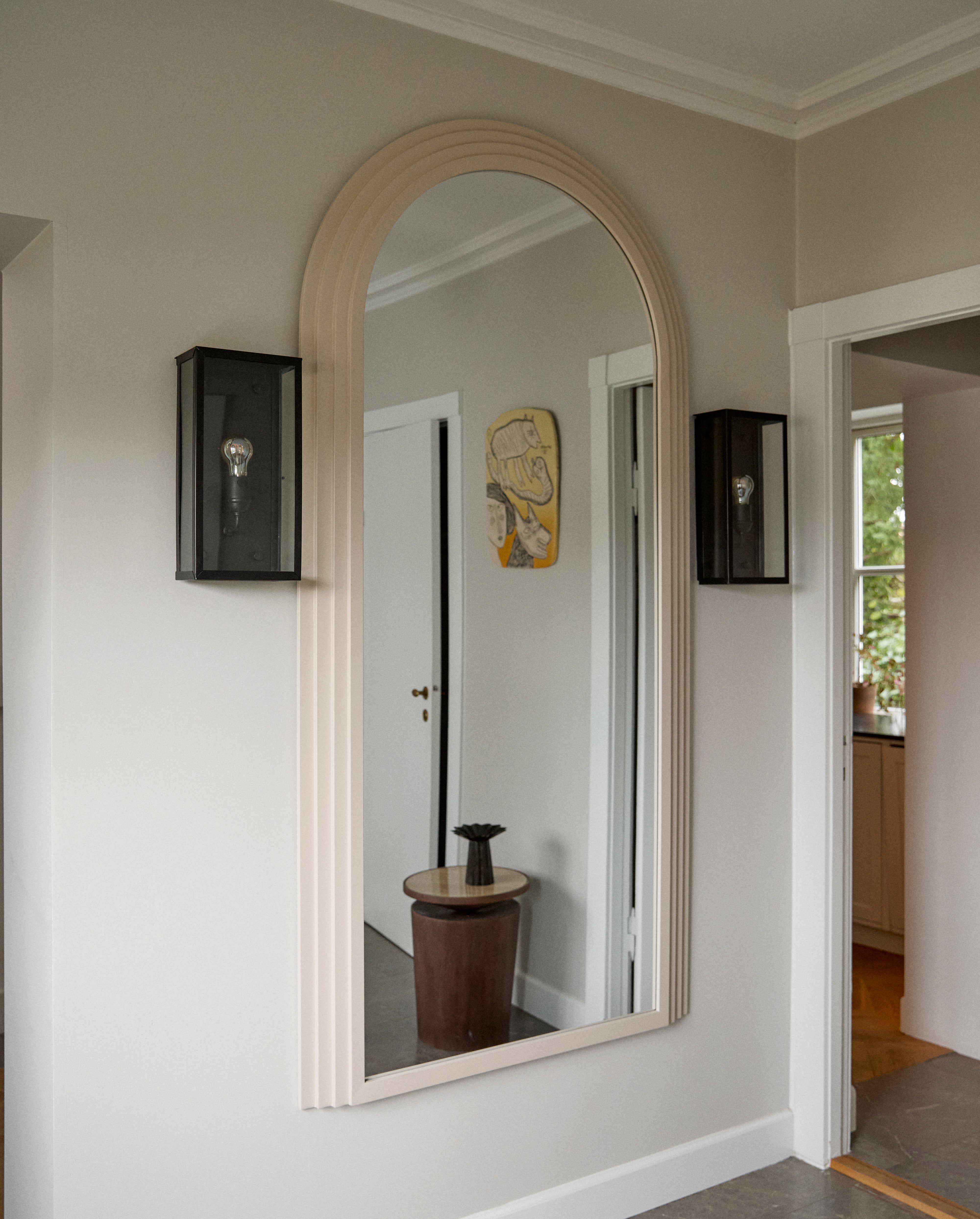 EOS væglampe / udendørslampe - h40 cm - sort