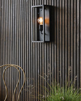 EOS væglampe / udendørslampe - h40 cm - sort