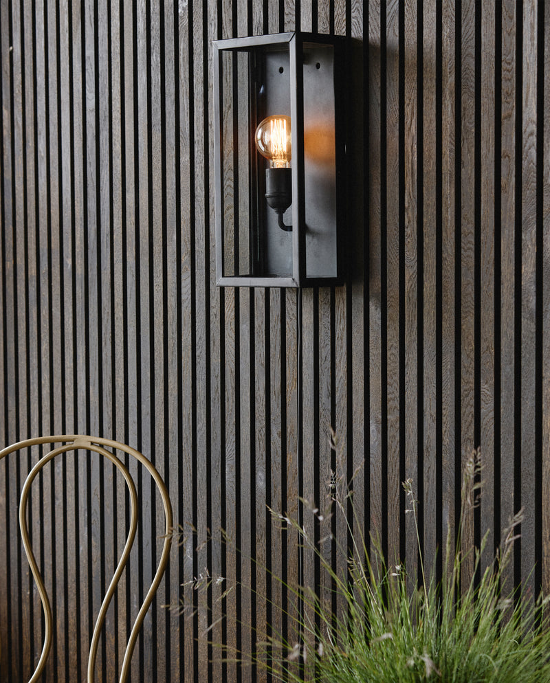EOS væglampe / udendørslampe - h40 cm - sort