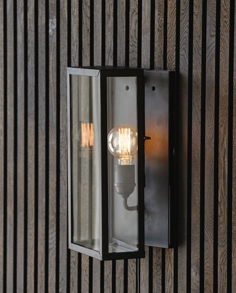 EOS væglampe / udendørslampe - h40 cm - sort