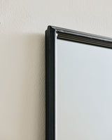 DOWNTOWN spejl med jernramme - h150 cm - sort