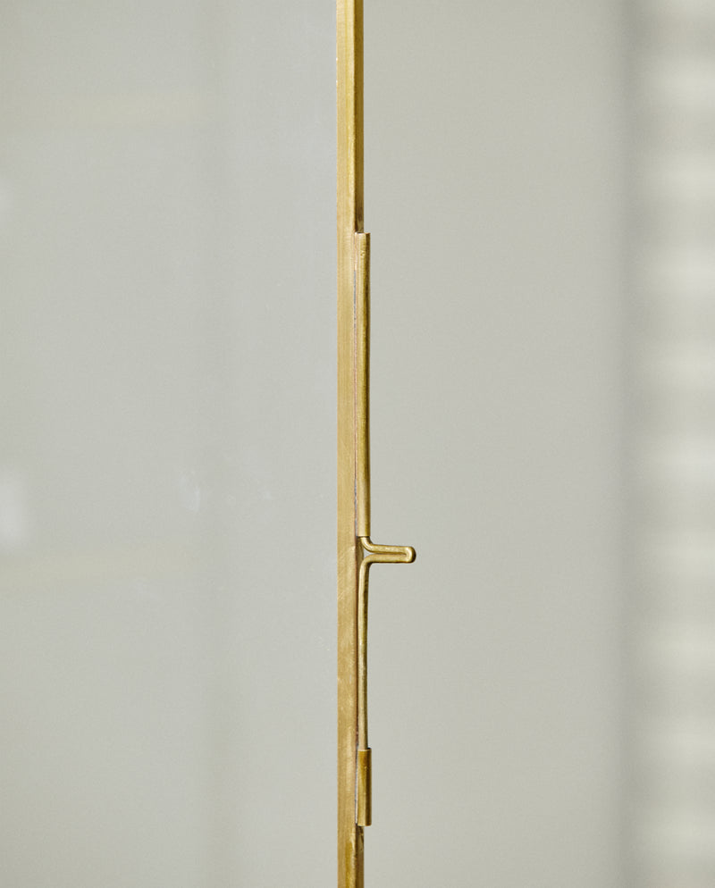 ADA vægskab i jern, S, 40x20 - guld finish