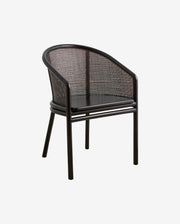 MOSSO spisebordsstol - mørk brun