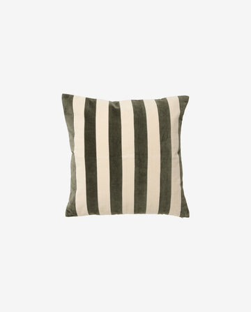 ALHENA pudebetræk - hvid/grøn