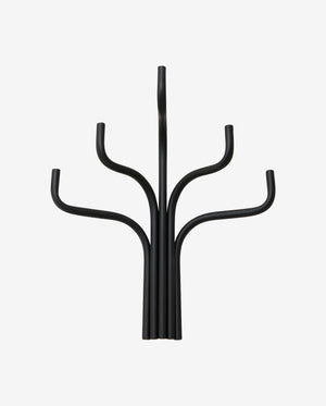 WENO knagerække i jern - 32 cm - sort