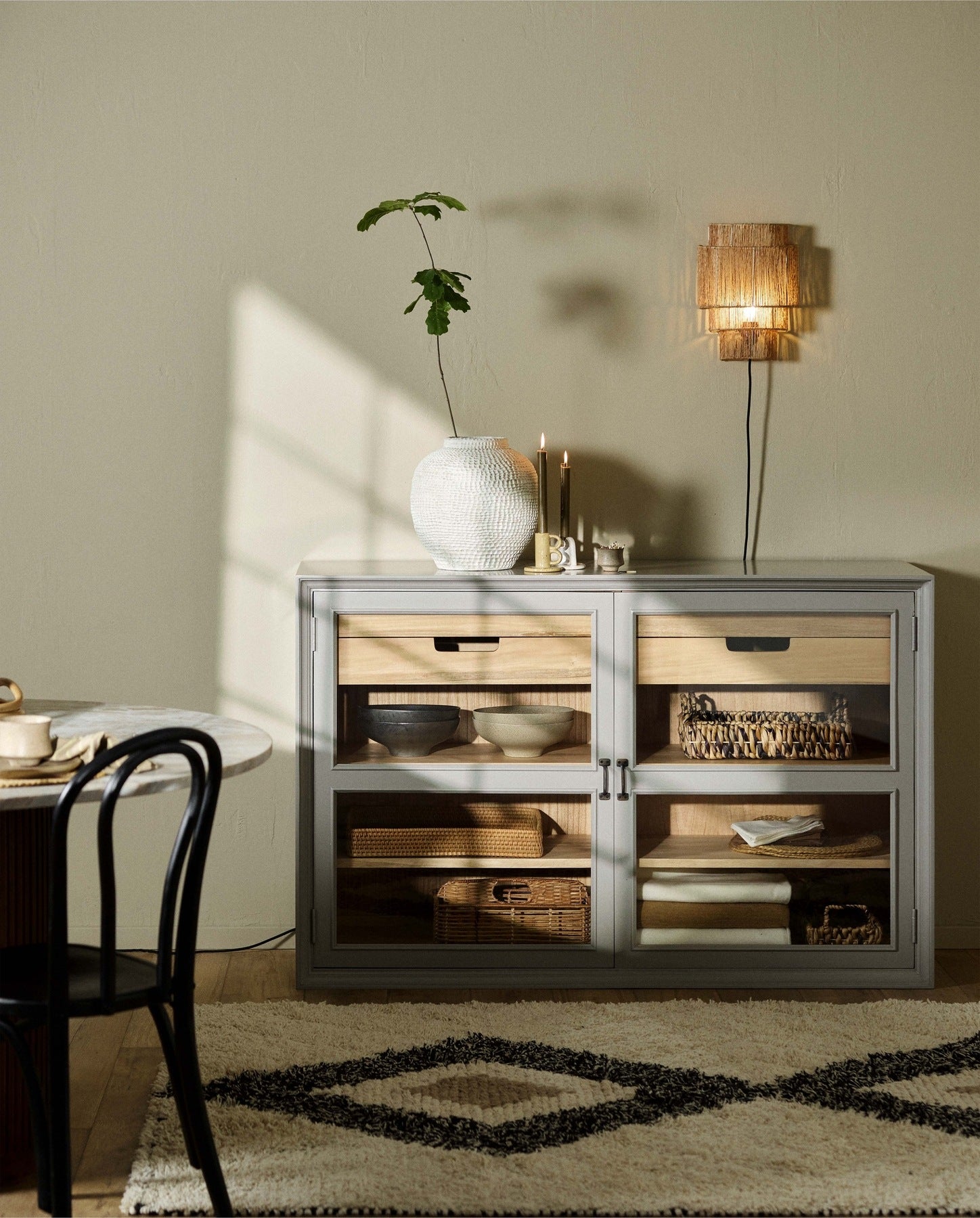 NUHA tæppe, 160x240 - råhvid