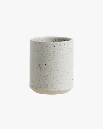 GRAINY krus i keramik uden hank, L - h10 cm - sand
