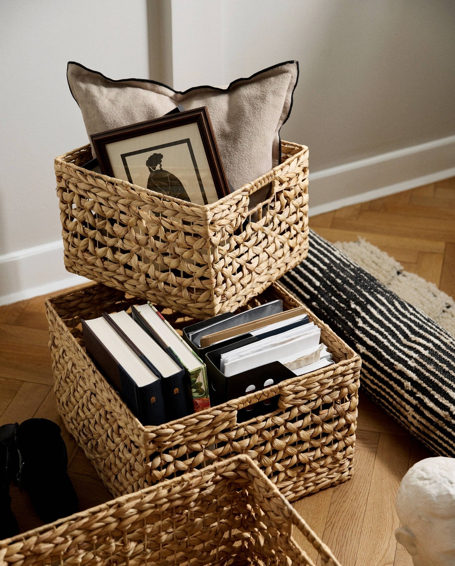 SAVITUS kurvesæt m. 3 - natur