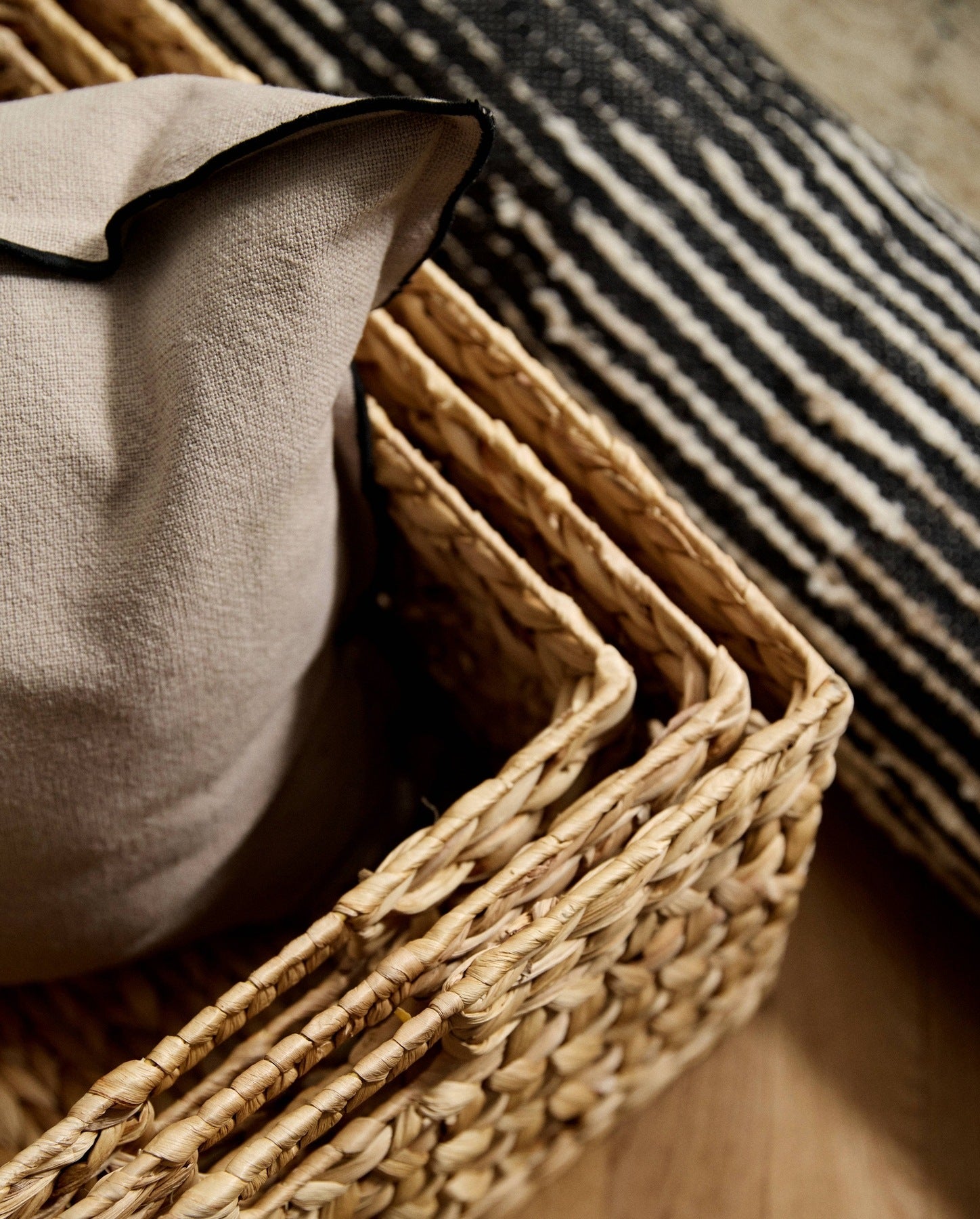 SAVITUS kurvesæt m. 3 - natur