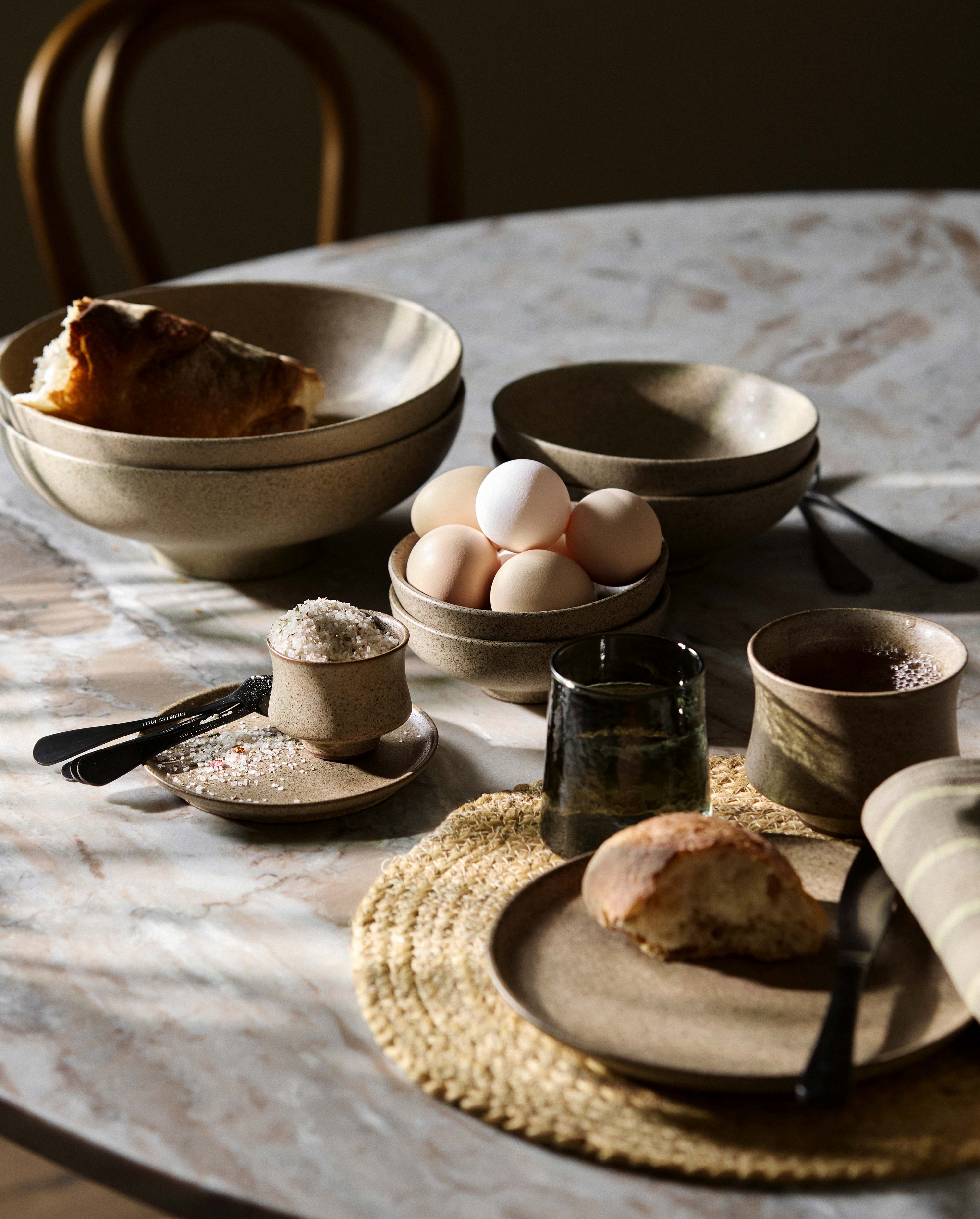 INEZ skål, M - sand