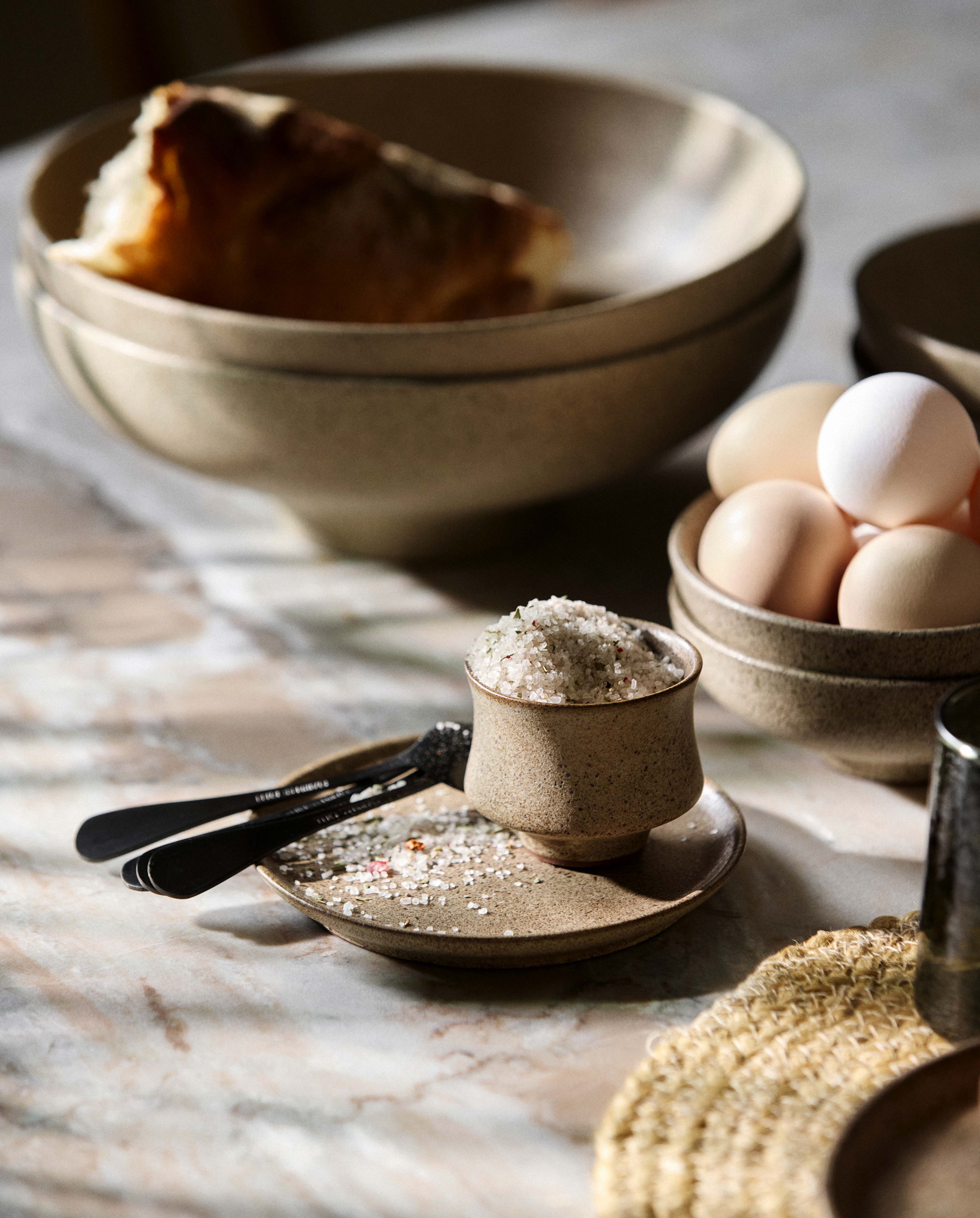 INEZ underkop/kagetallerken - sand