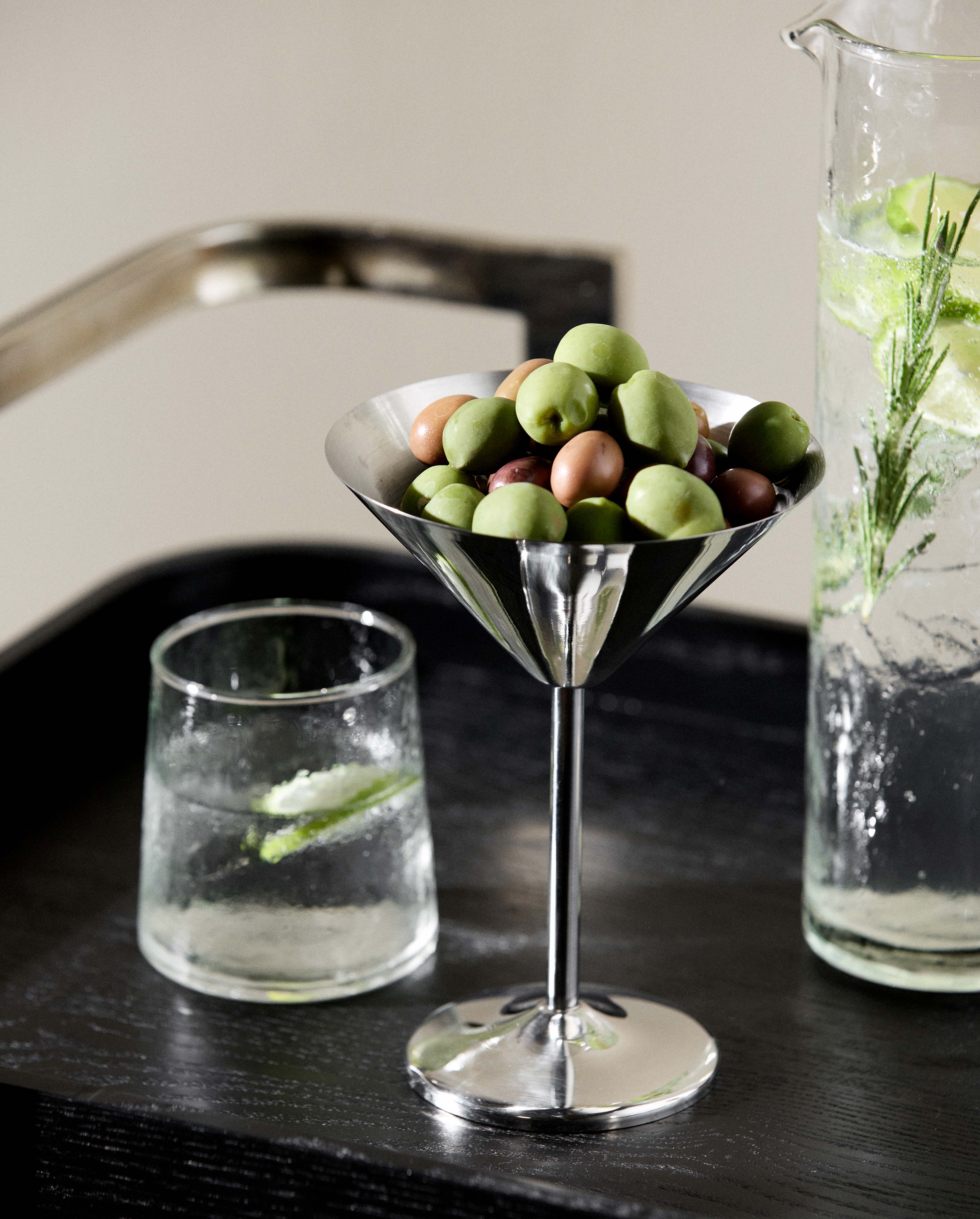 LUMERA cocktailglas - kromfinish