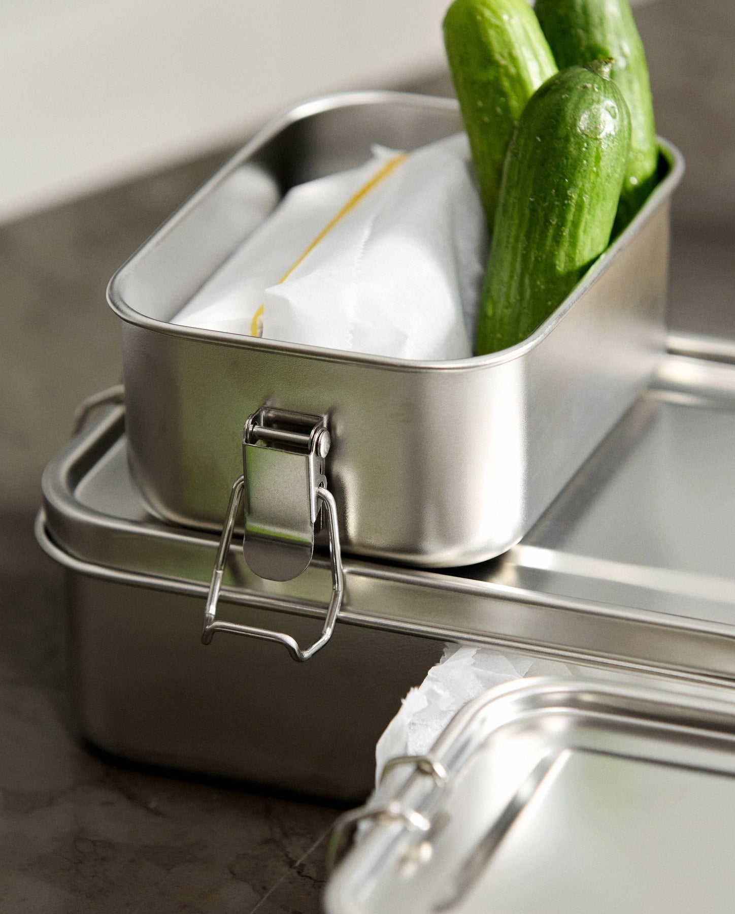 RUMEX firkantet madkasse, S - 550 ml