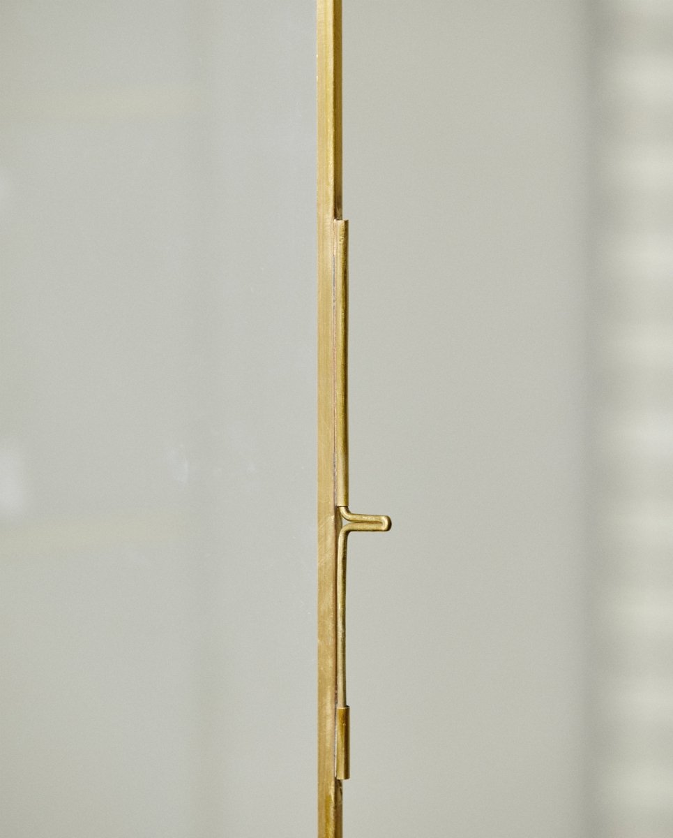 ADA vægskab i jern, M, 50x35 - guld finish - nordal.dk