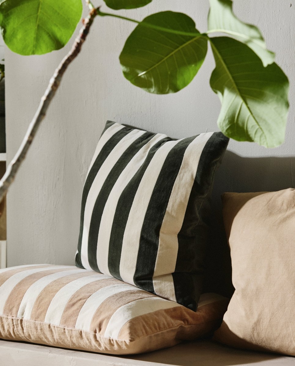 ALHENA pudebetræk - hvid/beige - nordal.dk