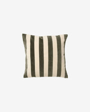 ALHENA pudebetræk - hvid/grøn - nordal.dk